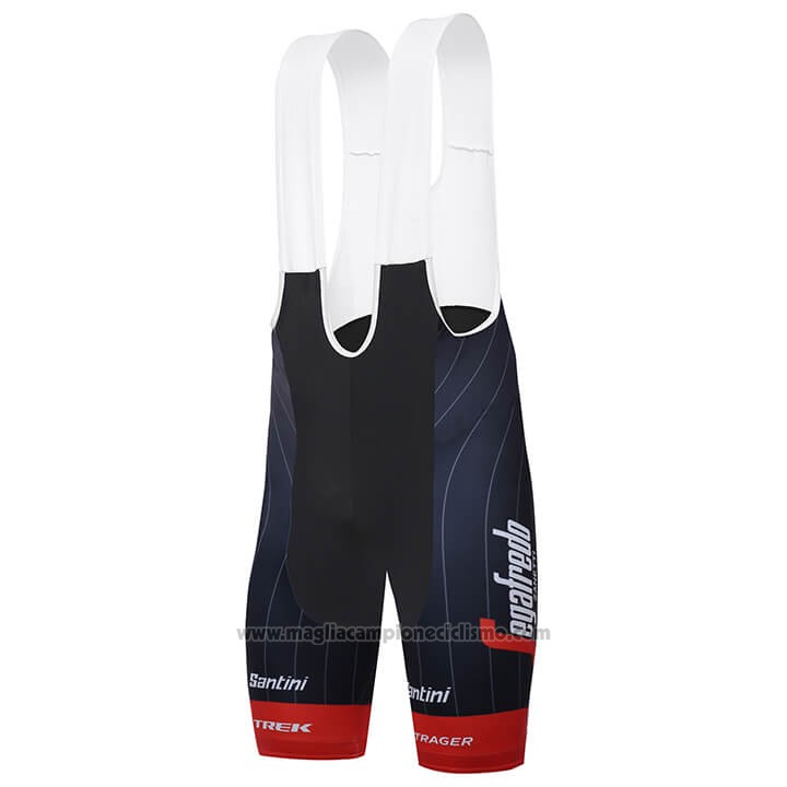 2018 Abbigliamento Ciclismo Trek Segafredo Campione Danimarca Manica Corta e Salopette
